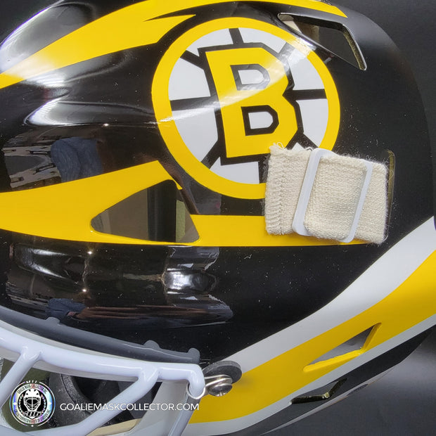 Andy Moog Signed Goalie Mask Boston V2 Signature Edition Autographed Tribute