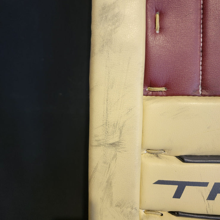 Ann-Renee Desbiens Game Used Goalie Pads 2023-24 Victoire De Montreal Inaugural Season Worn True Set Pads + Glove + Blocker Signed and Inscribed AS-03302