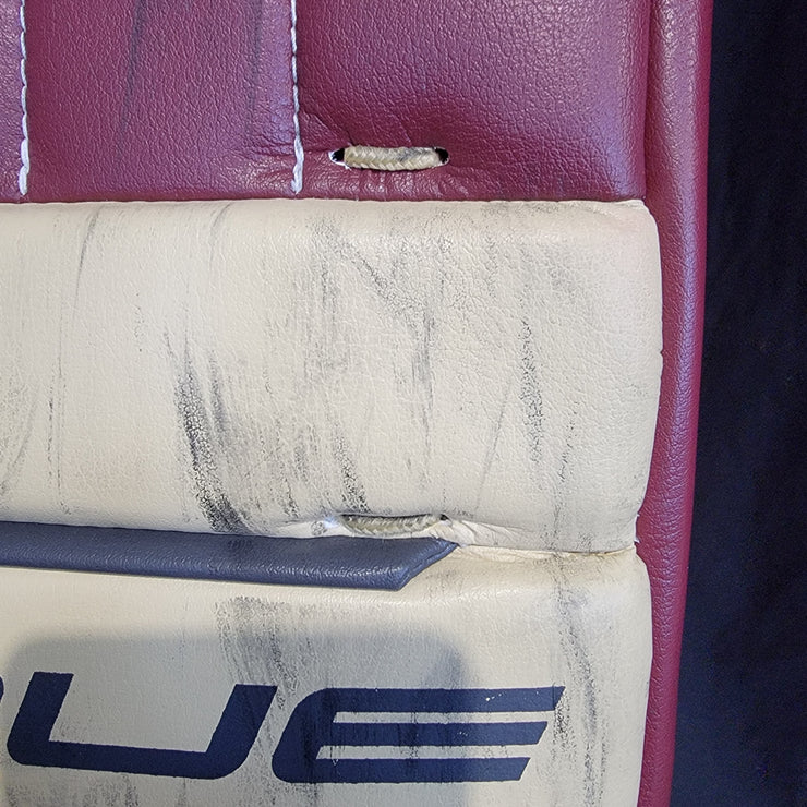 Ann-Renee Desbiens Game Used Goalie Pads 2023-24 Victoire De Montreal Inaugural Season Worn True Set Pads + Glove + Blocker Signed and Inscribed AS-03302