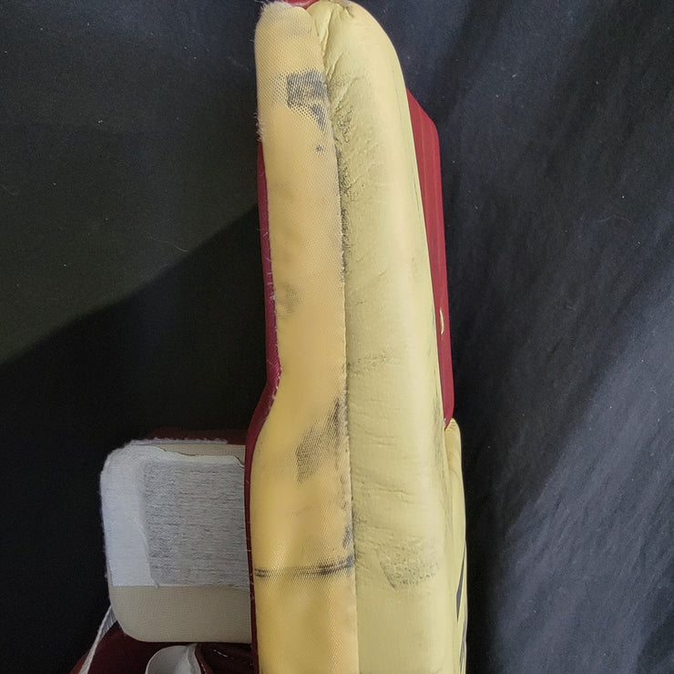 Ann-Renee Desbiens Game Used Goalie Pads 2023-24 Victoire De Montreal Inaugural Season Worn True Set Pads + Glove + Blocker Signed and Inscribed AS-03302