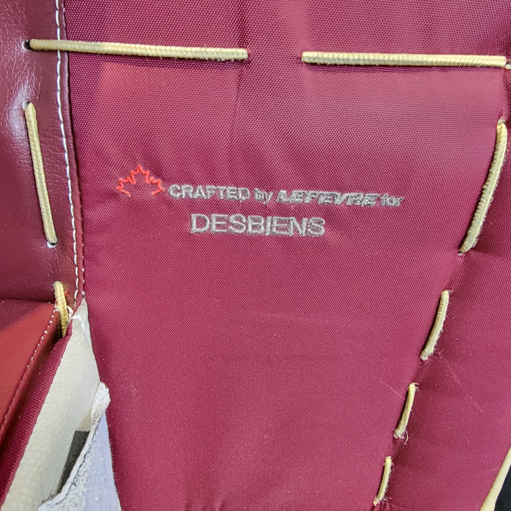Ann-Renee Desbiens Game Used Goalie Pads 2023-24 Victoire De Montreal Inaugural Season Worn True Set Pads + Glove + Blocker Signed and Inscribed AS-03302