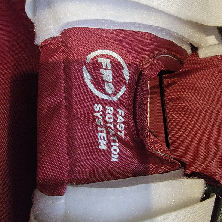 Ann-Renee Desbiens Game Used Goalie Pads 2023-24 Victoire De Montreal Inaugural Season Worn True Set Pads + Glove + Blocker Signed and Inscribed AS-03302