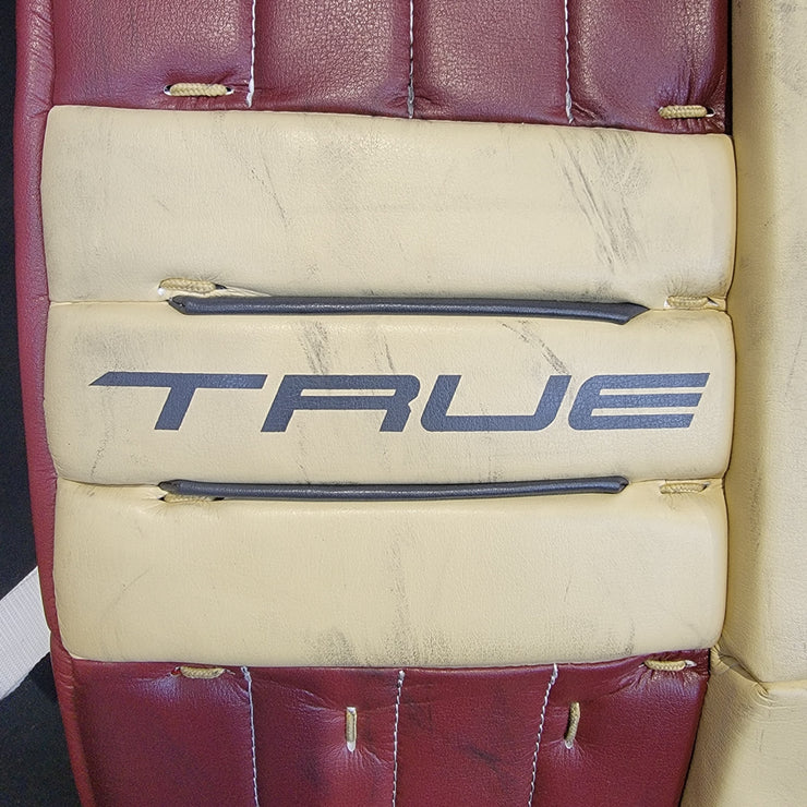 Ann-Renee Desbiens Game Used Goalie Pads 2023-24 Victoire De Montreal Inaugural Season Worn True Set Pads + Glove + Blocker Signed and Inscribed AS-03302