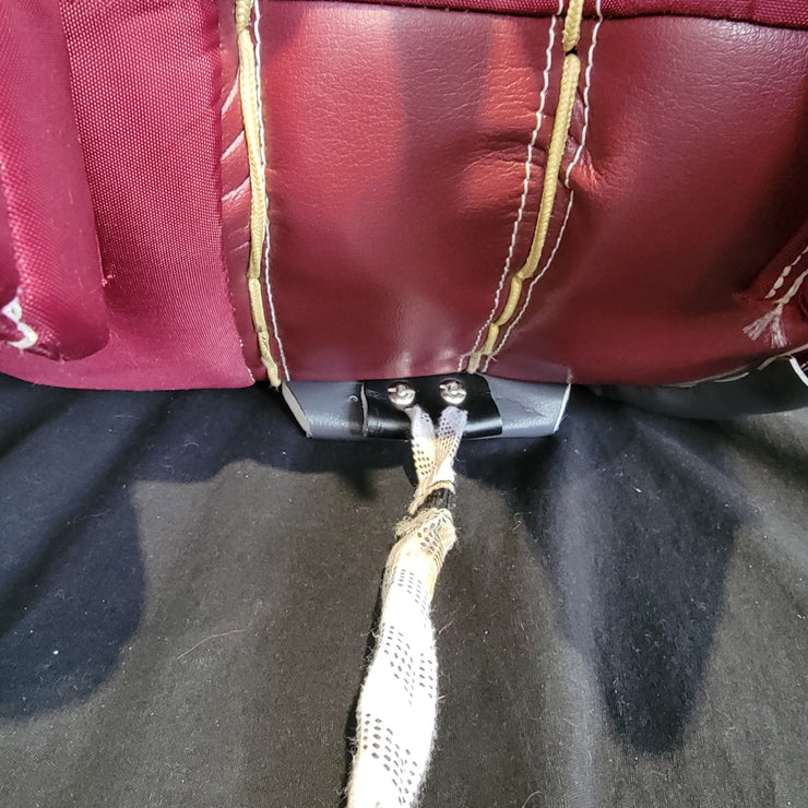 Ann-Renee Desbiens Game Used Goalie Pads 2023-24 Victoire De Montreal Inaugural Season Worn True Set Pads + Glove + Blocker Signed and Inscribed AS-03302