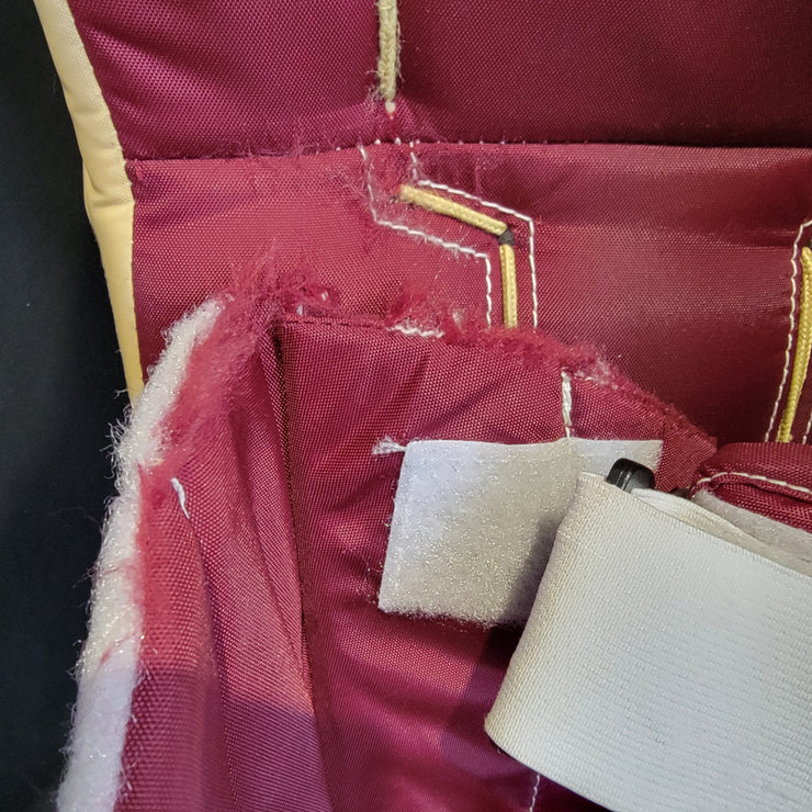 Ann-Renee Desbiens Game Used Goalie Pads 2023-24 Victoire De Montreal Inaugural Season Worn True Set Pads + Glove + Blocker Signed and Inscribed AS-03302