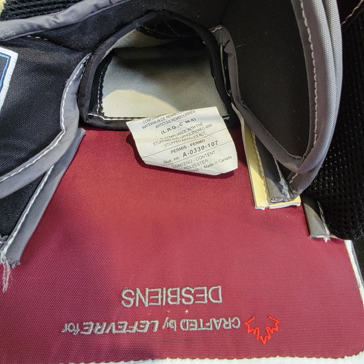 Ann-Renee Desbiens Game Used Goalie Pads 2023-24 Victoire De Montreal Inaugural Season Worn True Set Pads + Glove + Blocker Signed and Inscribed AS-03302