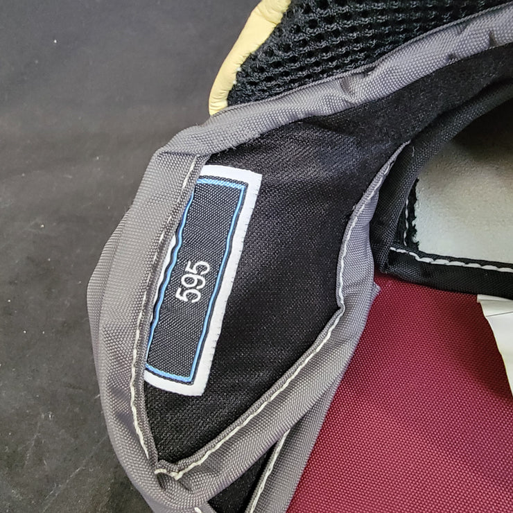 Ann-Renee Desbiens Game Used Goalie Pads 2023-24 Victoire De Montreal Inaugural Season Worn True Set Pads + Glove + Blocker Signed and Inscribed AS-03302