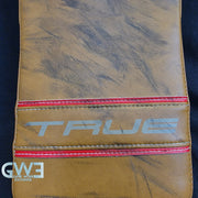 Ann-Renee Desbiens Game Used Goalie Pads 2023 Team Canada World Championship Silver Medal Winning Worn True Set Pads + Glove + Blocker Signed and Inscribed AS-03301