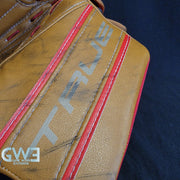 Ann-Renee Desbiens Game Used Goalie Pads 2023 Team Canada World Championship Silver Medal Winning Worn True Set Pads + Glove + Blocker Signed and Inscribed AS-03301