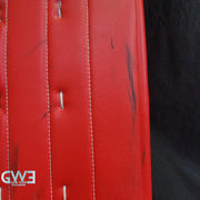 Ann-Renee Desbiens Game Used Goalie Pads 2024 Team Canada World Championship Gold Medal Winning Worn True Set Pads + Glove + Blocker Signed and Inscribed AS-03300