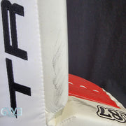 Ann-Renee Desbiens Game Used Goalie Pads 2024 Team Canada World Championship Gold Medal Winning Worn True Set Pads + Glove + Blocker Signed and Inscribed AS-03300