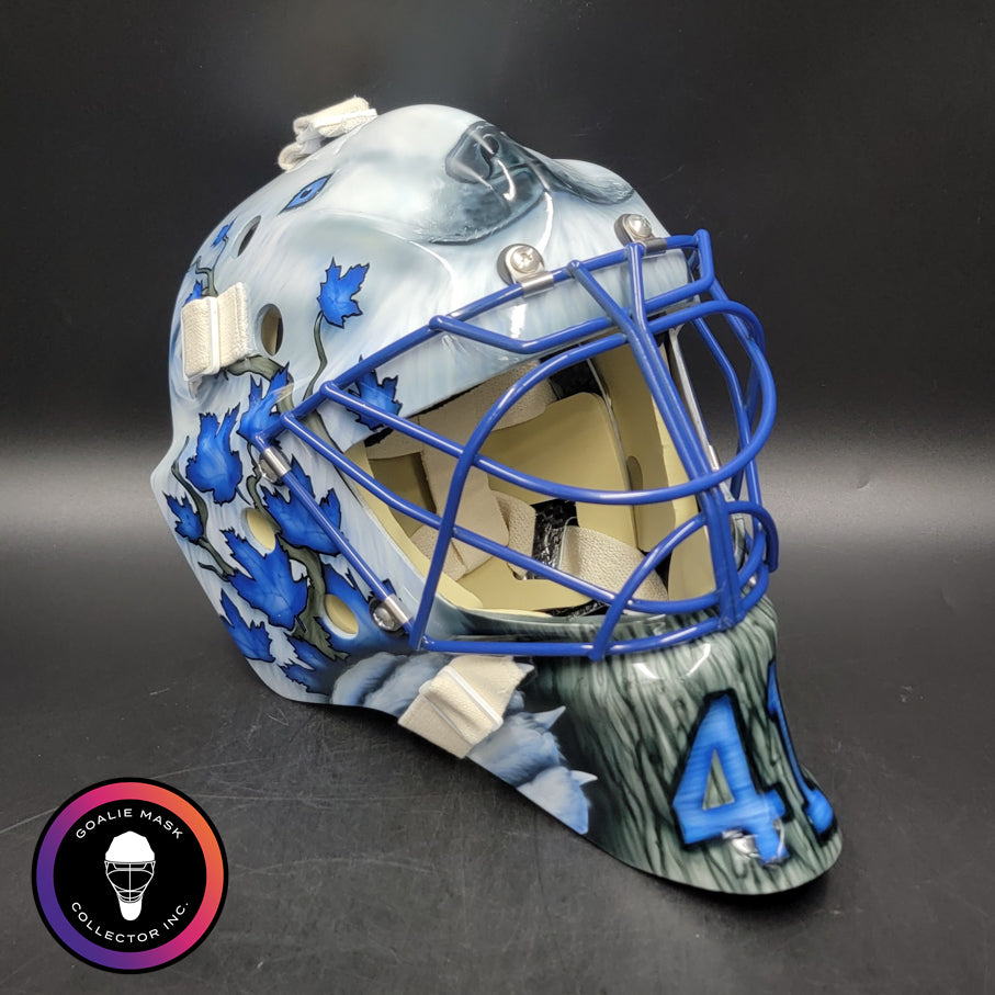 Anthony Stolarz Goalie Mask Unsigned 2025-26 Toronto Tribute