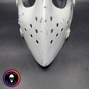 Bernie Parent Goalie Mask Unsigned Philadelphia "3 Emblems" GAME USED Edition Full Size Tribute