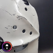 Bernie Parent Goalie Mask Unsigned Philadelphia "3 Emblems" GAME USED Edition Full Size Tribute