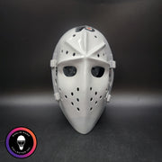 Bernie Parent Goalie Mask Unsigned Philadelphia "3 Emblems" PRISTINE Edition Full Size Tribute