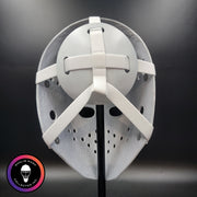 Bernie Parent Goalie Mask Unsigned Philadelphia "3 Emblems" PRISTINE Edition Full Size Tribute