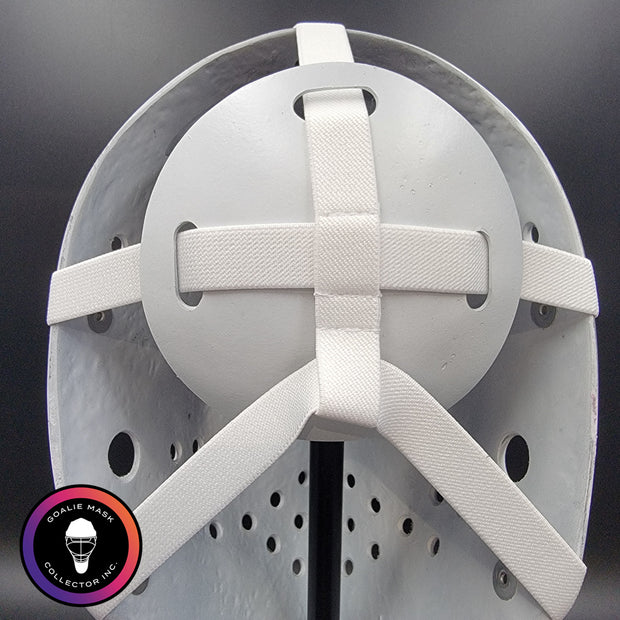 Bernie Parent Goalie Mask Unsigned Philadelphia "3 Emblems" PRISTINE Edition Full Size Tribute