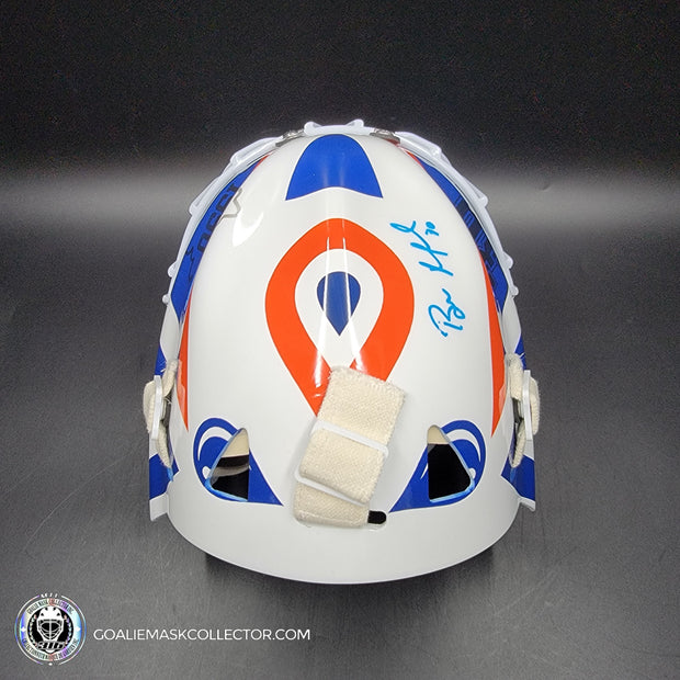 Bill Ranford Signed Goalie Mask Edmonton 1992 Signature Edition Autographed