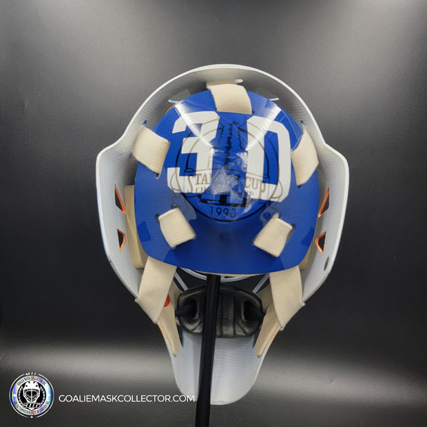 Bill Ranford Signed Goalie Mask Edmonton 1992 Signature Edition Autographed