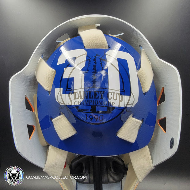 Bill Ranford Signed Goalie Mask Edmonton 1992 Signature Edition Autographed
