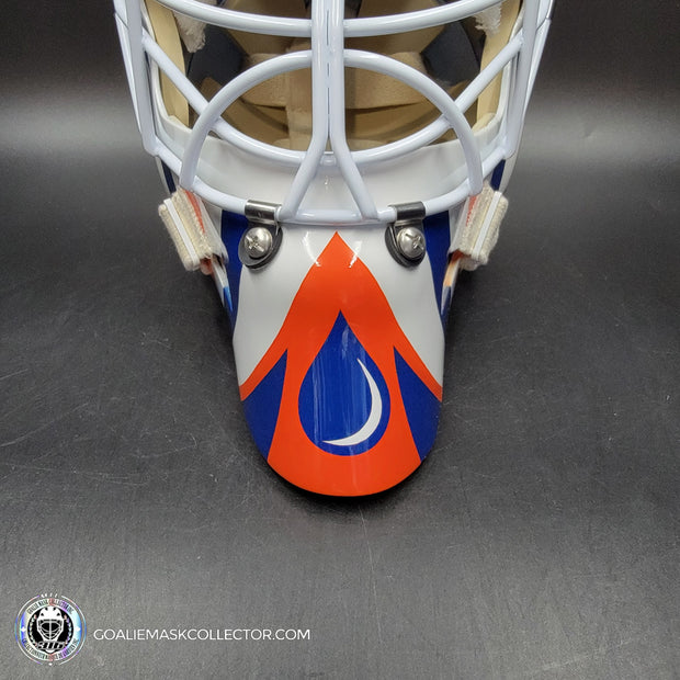Bill Ranford Signed Goalie Mask Edmonton 1992 Signature Edition Autographed