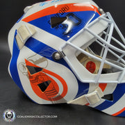 Bill Ranford Signed Goalie Mask Edmonton 1992 Signature Edition Autographed
