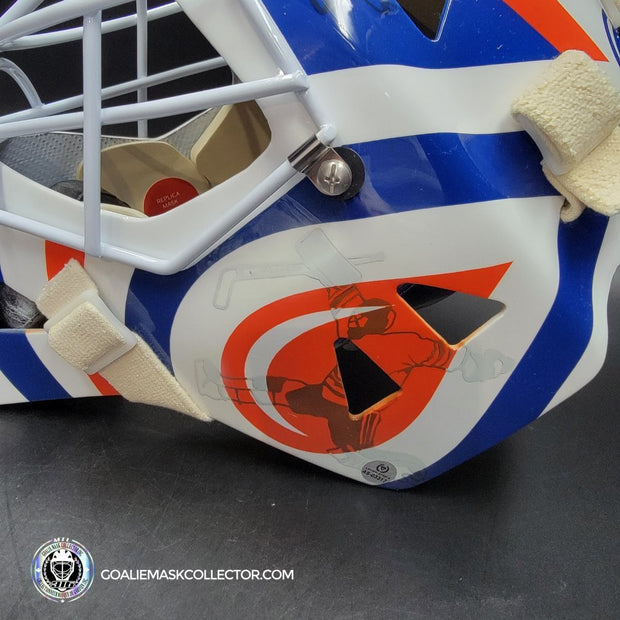 Bill Ranford Signed Goalie Mask Legacy Edition Edmonton 1990 Signature Edition