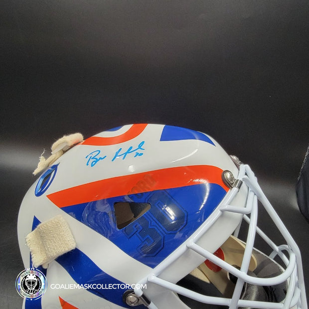 Bill Ranford Signed Goalie Mask Legacy Edition Edmonton 1990 Signature Edition
