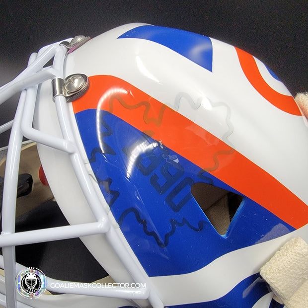Bill Ranford Signed Goalie Mask Legacy Edition Edmonton 1990 Signature Edition
