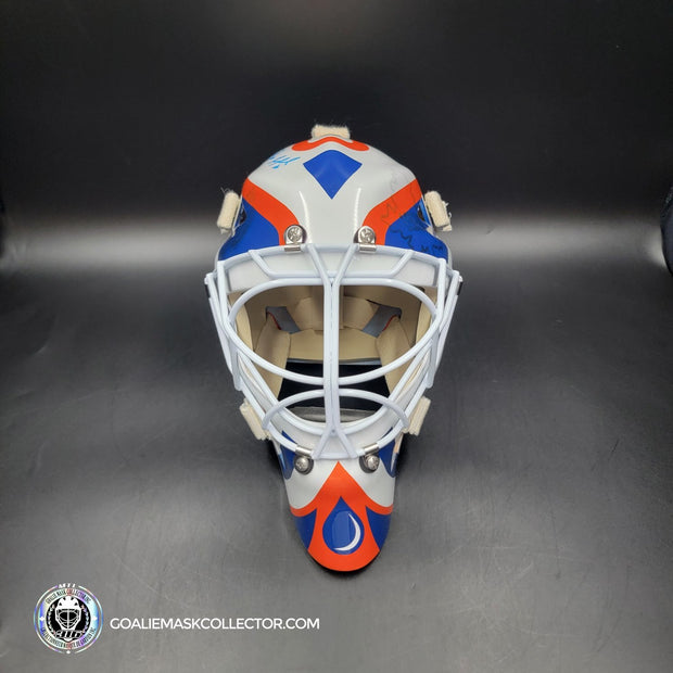 Bill Ranford Signed Goalie Mask Legacy Edition Edmonton 1990 Signature Edition