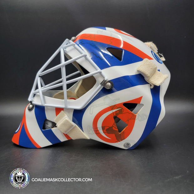 Bill Ranford Signed Goalie Mask Legacy Edition Edmonton 1990 Signature Edition