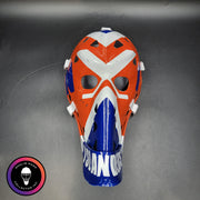 Billy Smith Goalie Mask Unsigned New York GAME USED Edition Full Size Tribute