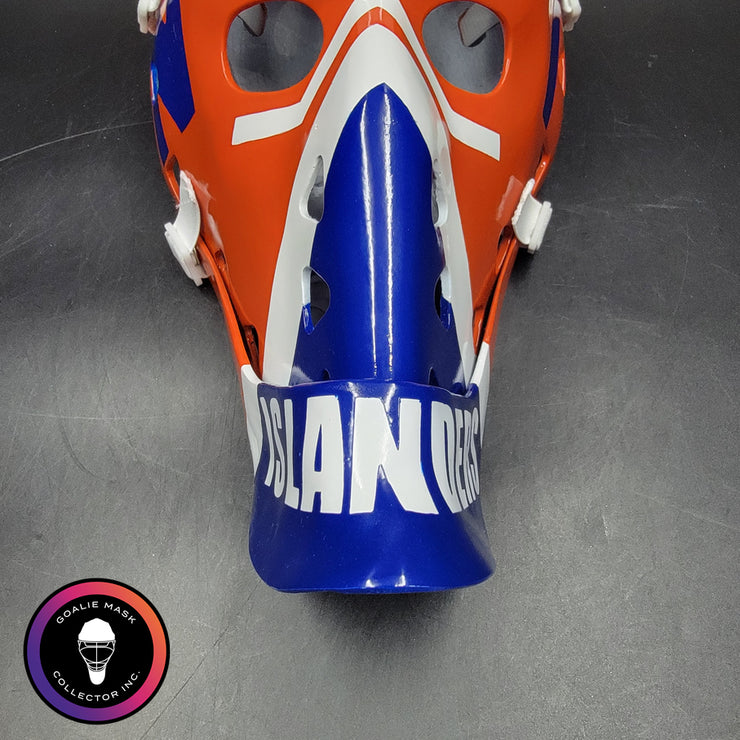 Billy Smith Goalie Mask Unsigned New York PRISTINE Edition Full Size Tribute