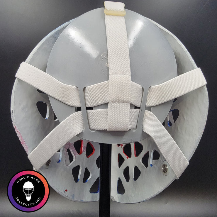 Billy Smith Goalie Mask Unsigned New York PRISTINE Edition Full Size Tribute