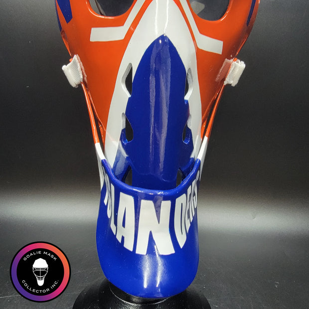 Billy Smith Goalie Mask Unsigned New York PRISTINE Edition Full Size Tribute