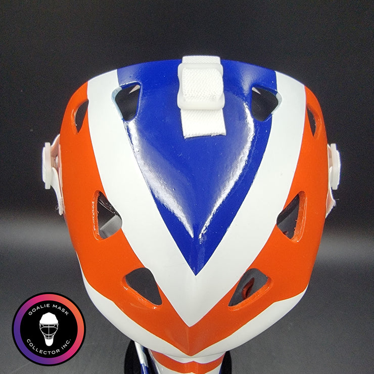 Billy Smith Goalie Mask Unsigned New York PRISTINE Edition Full Size Tribute