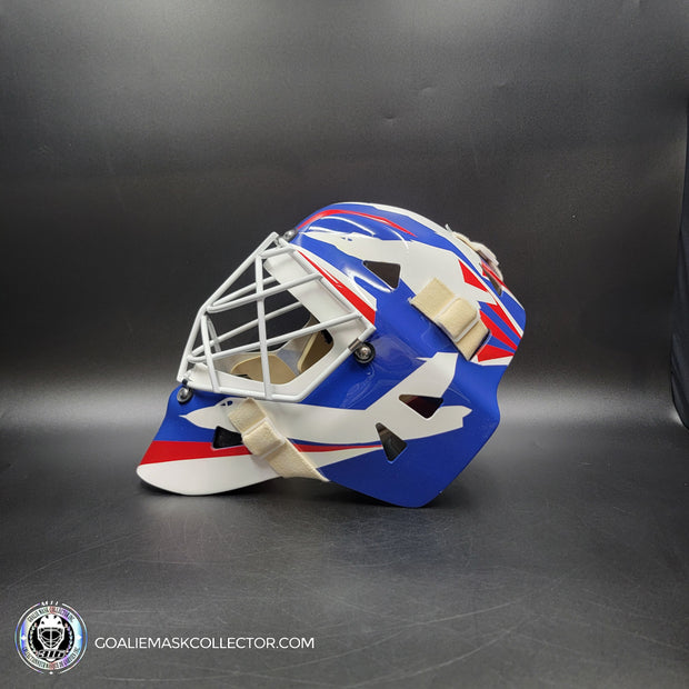 Bob Essensa Goalie Mask Unsigned Winnipeg Tribute