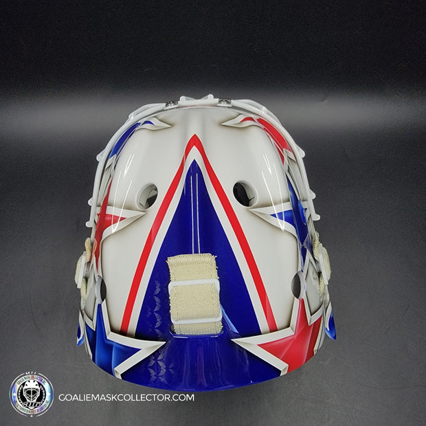 Braden Holtby Goalie Mask Unsigned 2015 Washington VEZINA YEAR Tribute