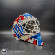 Braden Holtby Goalie Mask Unsigned 2015 Washington Winter Classic Kolzig Tribute