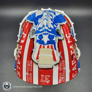 Braden Holtby Goalie Mask Unsigned 2015 Washington Winter Classic Kolzig Tribute