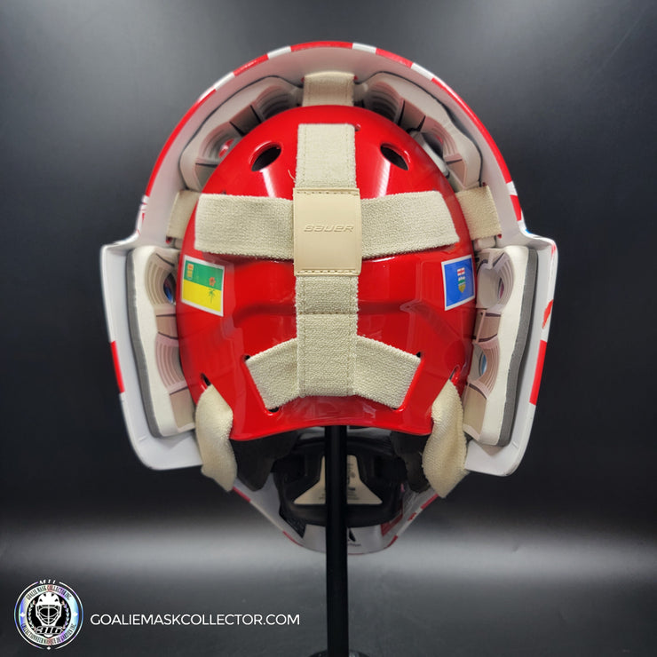 Braden Holtby Goalie Mask Unsigned 2015 Washington Winter Classic Kolzig Tribute