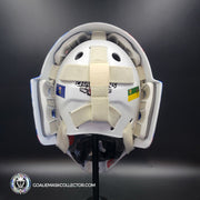 Braden Holtby Goalie Mask Unsigned 2018-19 Washington Marble Tribute