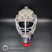 Braden Holtby Goalie Mask Unsigned 2018-19 Washington Marble Tribute