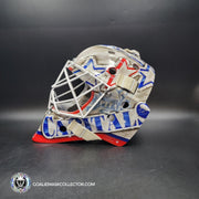 Braden Holtby Goalie Mask Unsigned 2018-19 Washington Marble Tribute