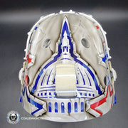 Braden Holtby Goalie Mask Unsigned 2018-19 Washington Marble Tribute