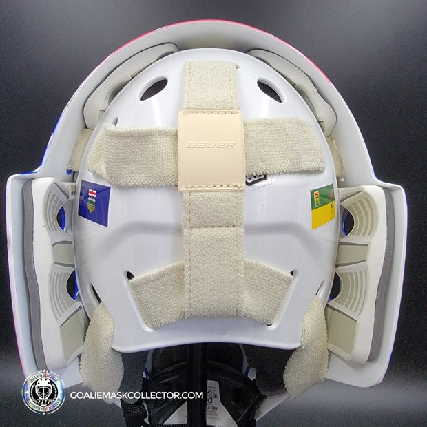 Braden Holtby Goalie Mask Unsigned 2018 Washington Cup Winning Edition Tribute