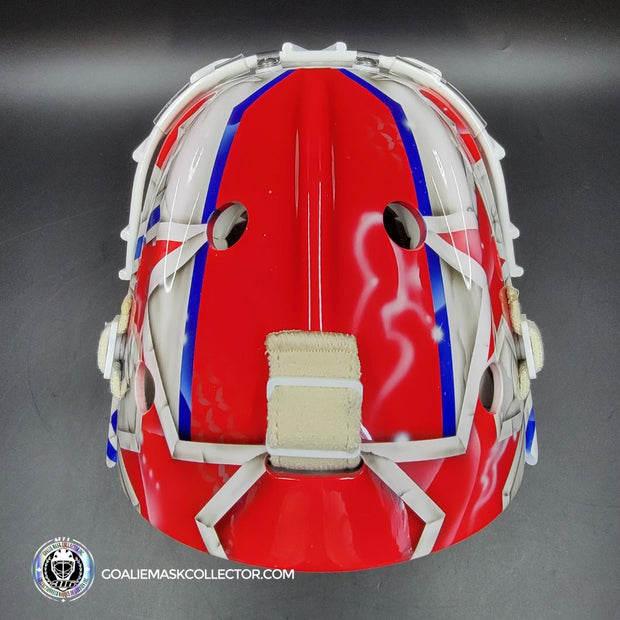 Braden Holtby Goalie Mask Unsigned 2018 Washington Cup Winning Edition Tribute