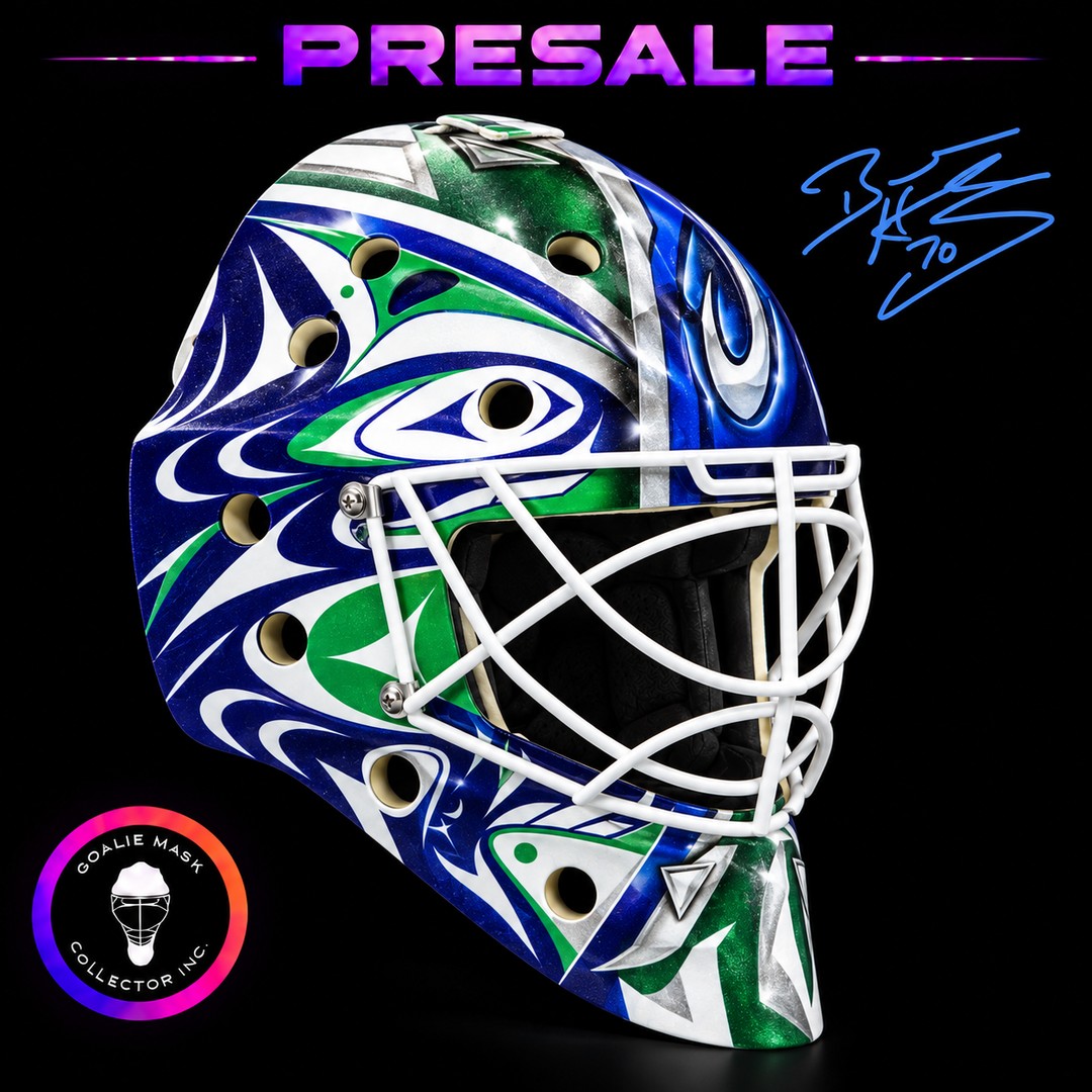 Braden Holtby signed 2020 Vancouver tribute goalie mask presale