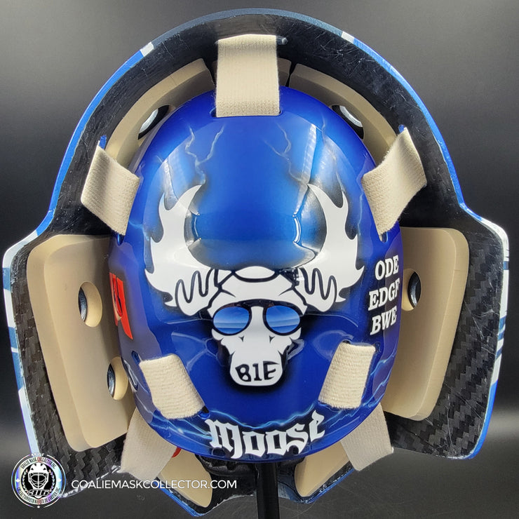 Brian Elliott Goalie Mask Unsigned Tampa Bay Felix Potvin Tribute