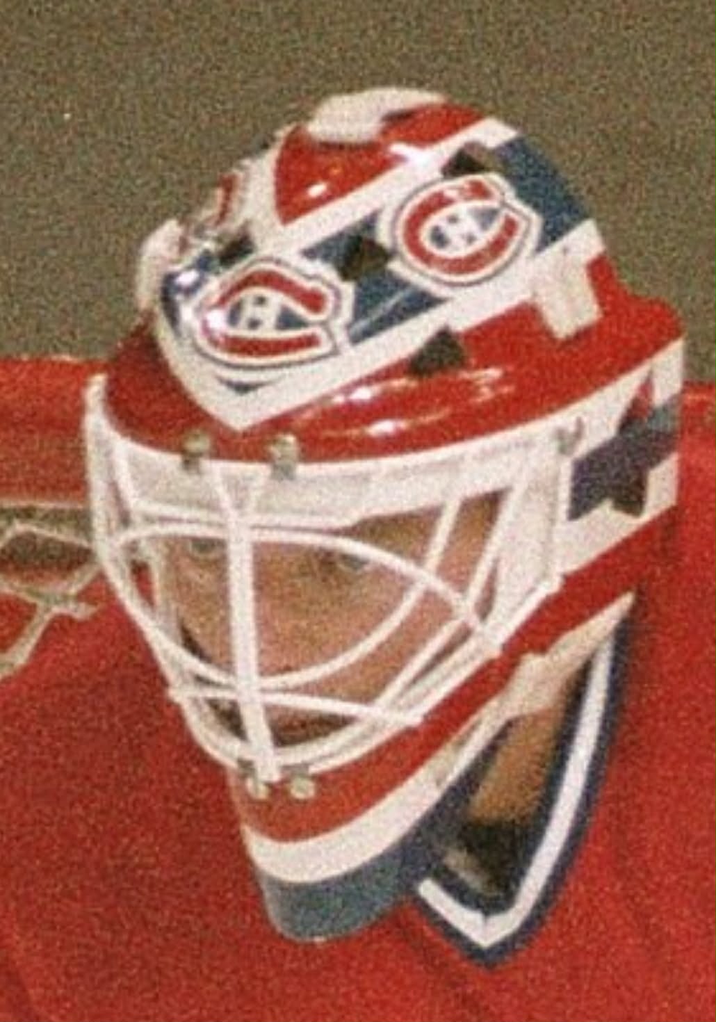 Brian Hayward Signed Goalie Mask Montreal Tribute Signature Edition. Goalie Mask Collector.